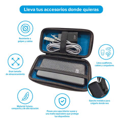 Estuche Organizador para Accesorios con Mosquetón