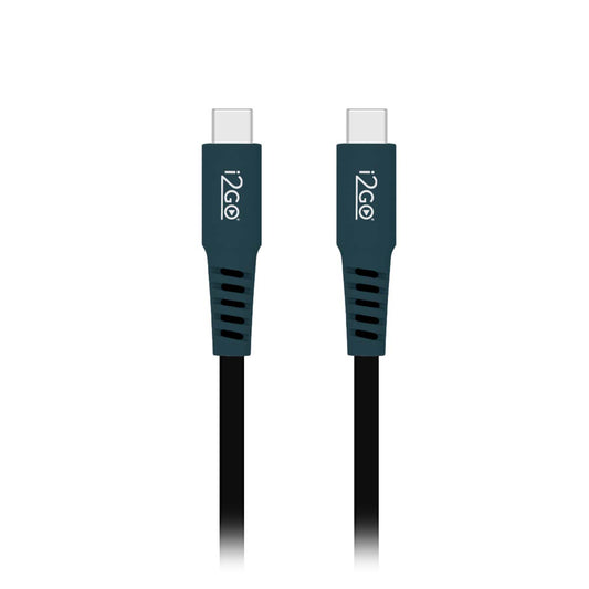 Cable USB-C a USB-C 60W 1.5m Negro