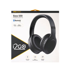 Audífono Diadema Bluetooth BASS 500