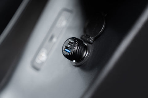 Cargador de Carro 35W Power Delivery 2 puertos USB-A y USB-C